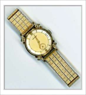vintage benrus watch that i am guessing is from the fifties knotted 