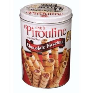 Pirouline Chocolate Hazelnut Cream de Pirouline, Cream Filled Wafer 
