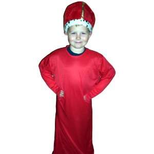  King Wiseman Red Costume Dress up 11 14 Toys & Games