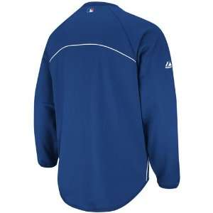  Chicago Cubs Therma Base Tech Fleece Jacket (Royal Blue 