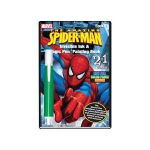 The Amazing Spider Man Invisible Ink & Magic Pen Painting 