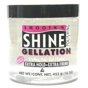  Smooth N Shine Gellaton Gel 16 oz. (Clear) Jar Extra Hold 
