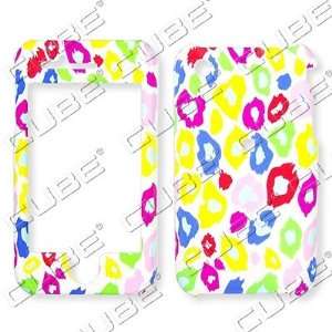 iPhone 3G / 3GS   Colorful Circular Patches on White   Hard Case/Cover 