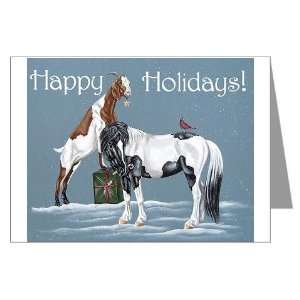 Goat Pony Christmas Cards Pack 10 Holiday Greeting Cards Pk of 10 by 