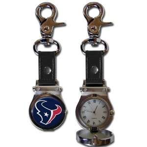  NFL Clip on Pocket Watch   Houston Texans Sports 