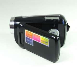 New Black Mini Digital Video Camera DV Camcorder 12MP 4xZoom 1.8”LCD 