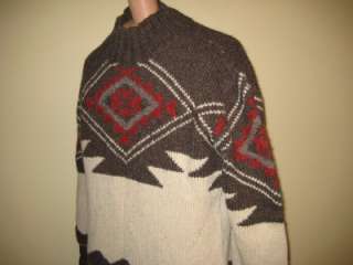 POLO Ralph Lauren Navajo INDIAN BLANKET Sweater MEDIUM  