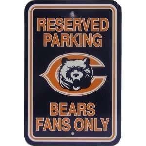  NFL Chicago Bears Parking Sign