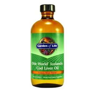     Olde World Icelandic Cod Liver Oil, Lemon Mint, 8oz
