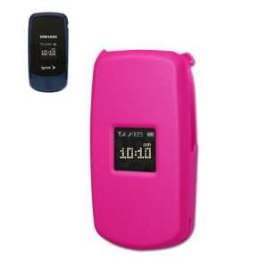   Phone Case with belt clip for Samsung M220 Sprint   Hot Pink Cell