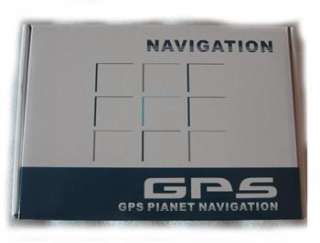   Car GPS Navigation + free maps +4GB memory FM MP4  Black  