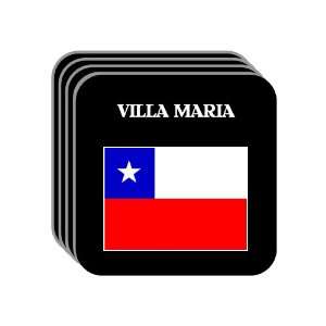  Chile   VILLA MARIA Set of 4 Mini Mousepad Coasters 