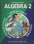 Algebra 2, Grade 11 Mcdougal Littell High School Math by Timothy D 