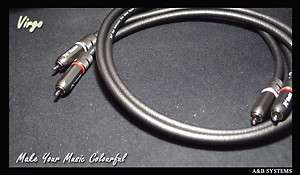    Triple Shield Solid Core Pure Silver Cable RCA Interconnects  