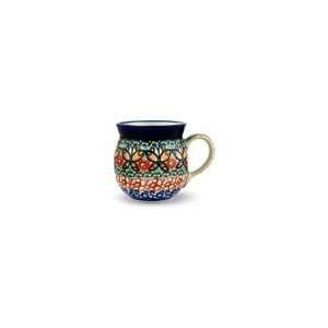 Boleslawiec Polish Pottery bubble mug H6835B signature pattern U1826 