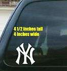  Yankees Car Sticker Vinyl Decal ANY COLOR items in ZIP CITY DECALS 