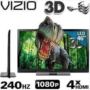   Vizio M3D550SR 55 3D 1080p 240HZ LED EDGE LIT RAZOR TV WIFI INTERNET
