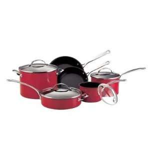    Kitchenaid Cookware 10 Piece Reserved Cookware Red