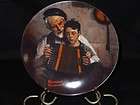 NORMAN ROCKWELL PLATE/BOX THE MUSIC MAKER 1981