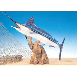  Land & Sea White Marlin Fiberglass Fish Statue Sports 