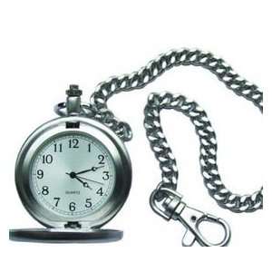   Clark 65MS Pocket Watch With Cover And Chain Patio, Lawn & Garden