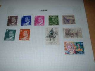 5769D ALBUM PAGES SPAIN SPANISH COLONIES MINT+USED STAMPS ESPANA 