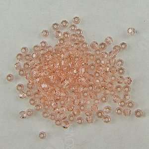  24 2mm Swarovski crystal round 5000 Vintage Rose beads 