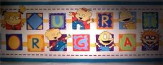 Nickelodeon Cartoon KIDS RUGRATS Wallpaper Border  