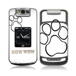 Music Skins MS BOW30016 BlackBerry Pearl Flip  8220 8230  Bow Wow  Paw 