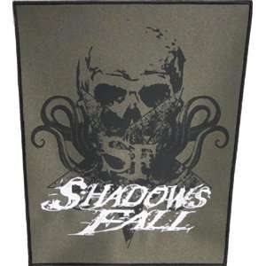  SHADOWS FALL SKULL BACK PATCH Arts, Crafts & Sewing