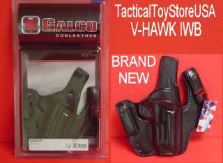 Optional 1¾” tuckable metal belt clips round out the V Hawk’s 
