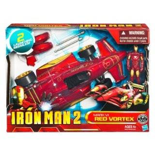 Iron Man 2   3.75 Battle Vehicle   Mark VI Red Vortex