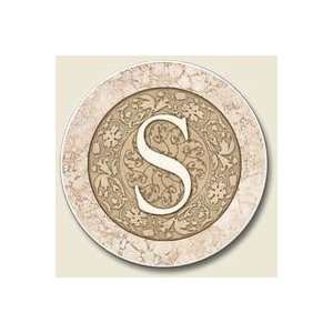  Monogram S, Auto Coaster   Single Coaster for Your Car 