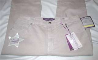 Gloria Vanderbilt Amanda Sparkle Gray Jeans Classic Fit Look Slimmer 