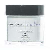 CND Creative Acrylic Nail Color Perfect CLEAR Powder .8  