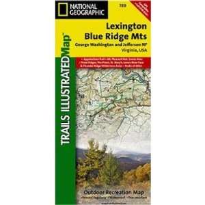 com Lexington, Blue Ridge Mts. Hiking Map (Trails Illustrated Hiking 