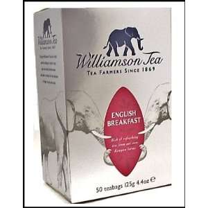 Williamson Tea English Breakfast 50 bags  Grocery 