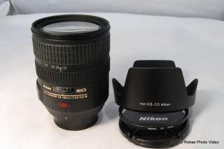 Nikon 24 120mm VR f3.5 5.6 G AF S Nikkor lens Used 018208021451  