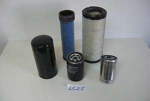 MAHINDRA TRACTOR 4525 FILTER ECONOMY PACK OF FIVE FILTERS.  