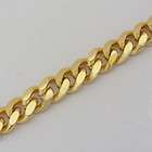SG701] 20 Necklace 24K Yellow Gold PL Miami Cuban Chains 7mm