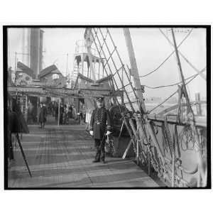 Chicago,going into commission,December 1,1898,the Captain 