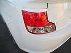 11 2012 Scion TC pre cut Taillight top Eyelid Overlays  White graphic 