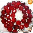   ,10mm,8mm,6mm) Faceted Red Ruby Round Loose Beads Gemstone 15  