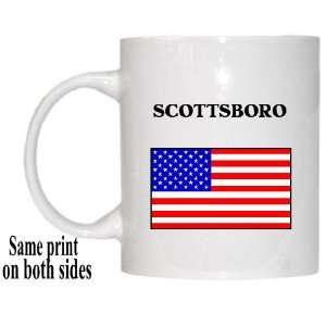  US Flag   Scottsboro, Alabama (AL) Mug 