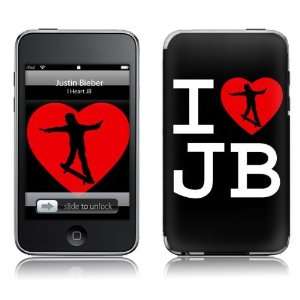  J BIEBER   I HEART JB   IPOD TOUCH 2/3G (PORTABLE AUDIO 