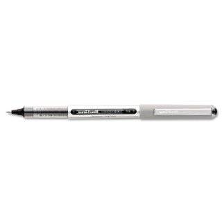  uni ball Onyx Stick Micro Point Roller Ball Pens, 12 Black Ink 