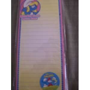  Magnetic List Pad The Smurfs Blondes Have More Fun 