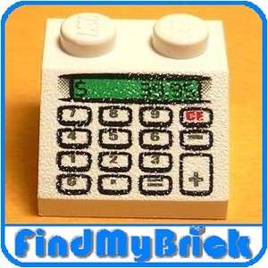 U607A Lego Calculator or Cash Register   White   RARE   NEW  