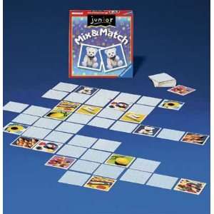  Junior Mix and Match Game Board Game Toys & Games