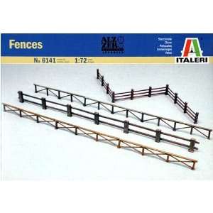  Fences (4 Different Styles) 1 72 Italeri Toys & Games